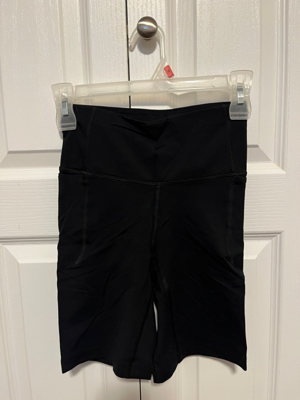 Under Armour women’s Black High-Rise Active Bike Shorts